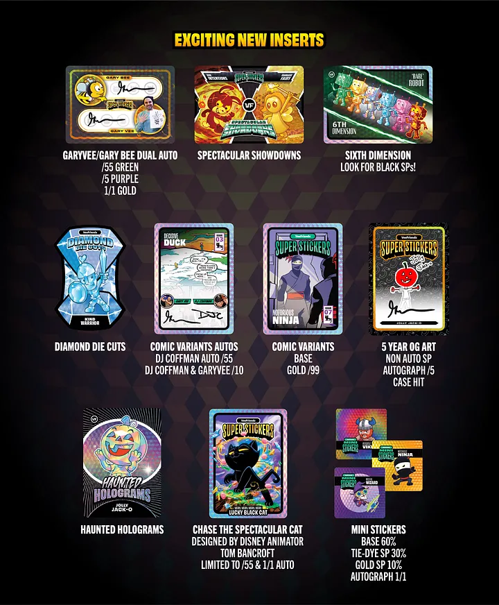 PRESALE - VeeFriends Super Stickers Spectacular Series - Sealed Box