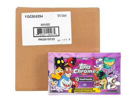 Sealed Case - VeeFriends Topps Chrome Hobby 12-Box Case