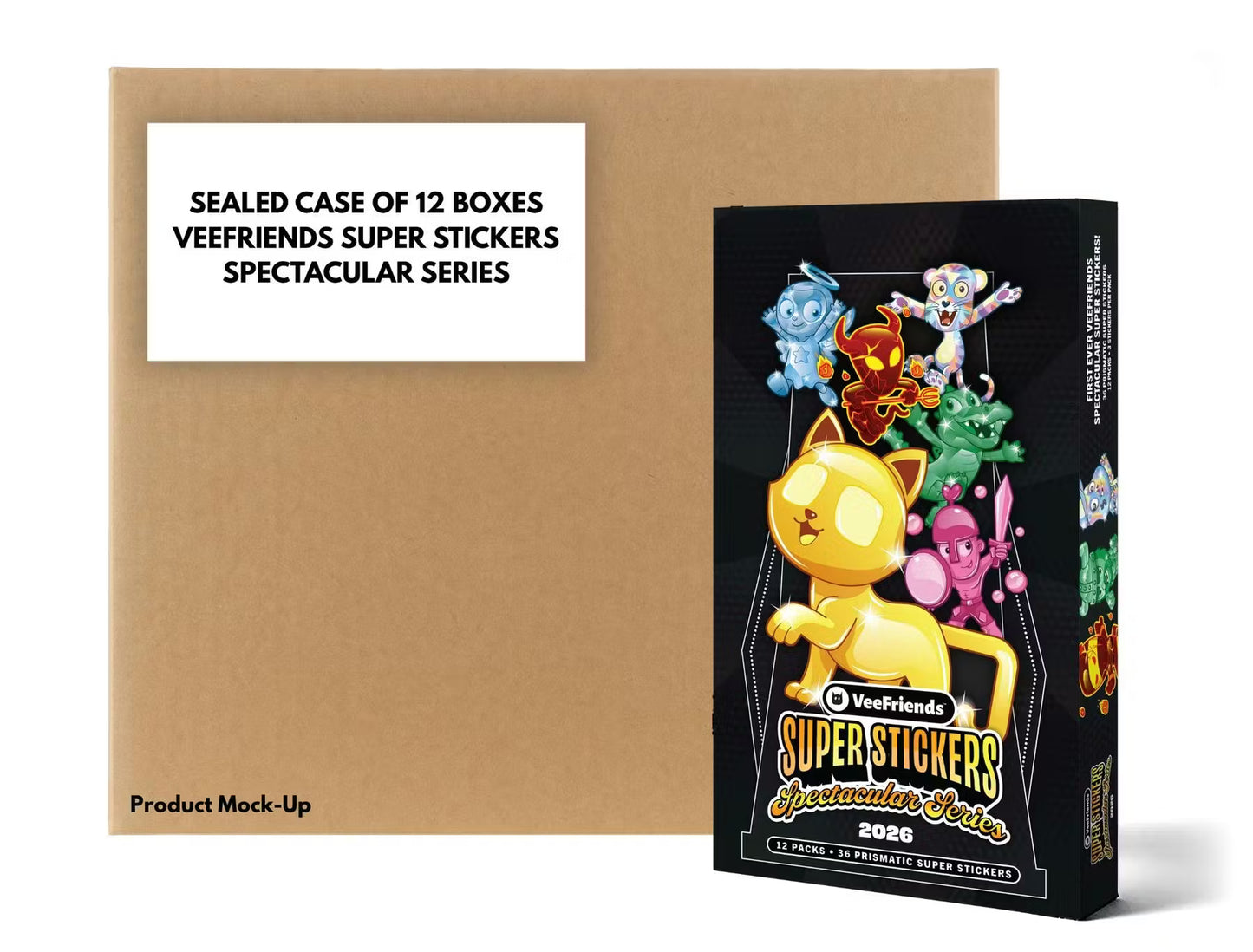 PRESALE - VeeFriends Super Stickers Spectacular Series - Sealed Case