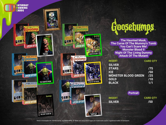 Goosebumps Case Bundle - Sealed Case of 10 Boxes