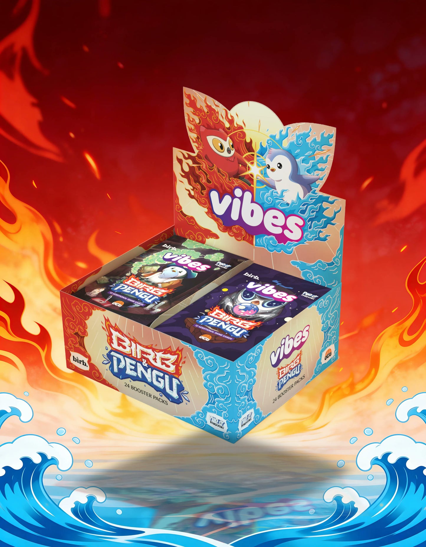 Vibes Set 3: Bird & Pengu PRE-ORDER + Exclusive Poster Moonbirds IP alongside Pudgy Penguins.