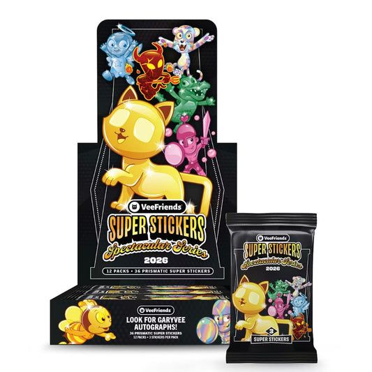 PRESALE - VeeFriends Super Stickers Spectacular Series - Sealed Box